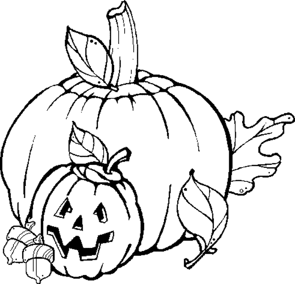 coloriage des citrouilles d halloween